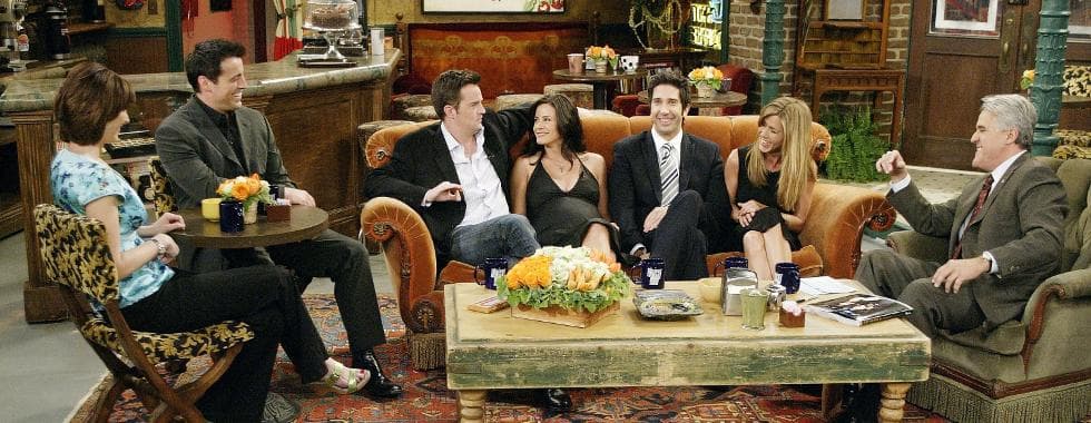 Tonight with Jay Leno com elenco de Friends