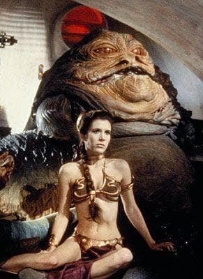 Leia e Jabba