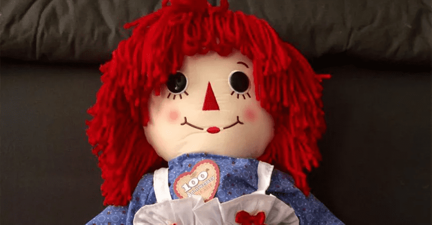 Raggedy Ann doll